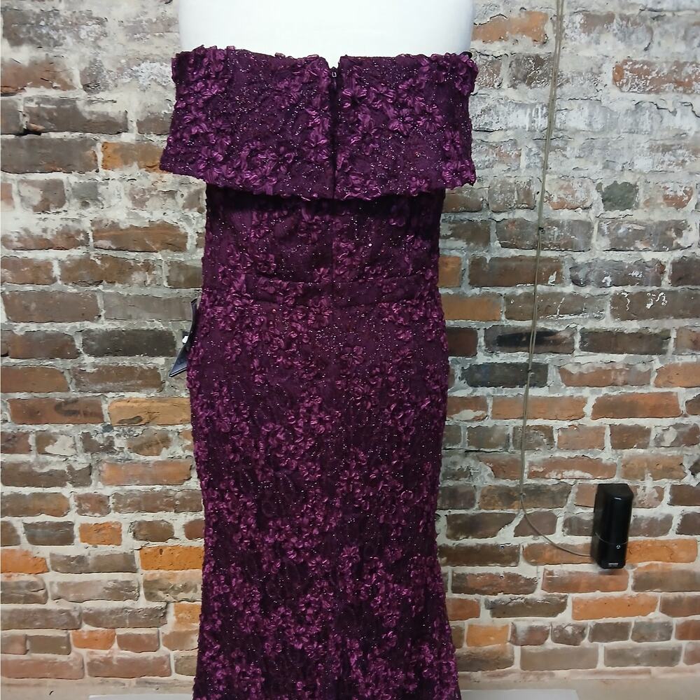 Xscape Formal Evening Gown Sz 16W Mother of Bride Wedding Cocktail Party Dress - Picture 10 of 15